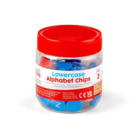 Lowercase Alphabet counters hi\-res